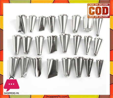 24 Pcs Icing Piping Nozzle