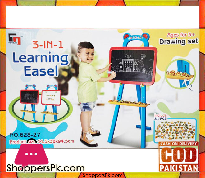 3 in 1 Learning Easel Board 628-27
