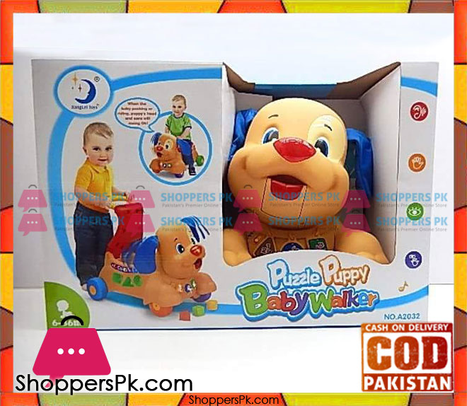Baby Walker Laugh and Learn Stride-to-Ride Puppy