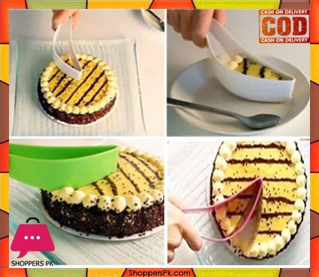 Easy Cake Pie Plastic Slicer Sheet Guide Cutter Server Bread Slice Knife Kitchen Gadget Birthday Cake Cutter Cutting Divider