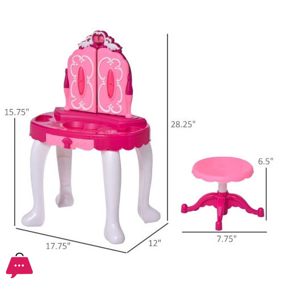 Dressing Set of Baby Girl with Remote Control & MP3 Input