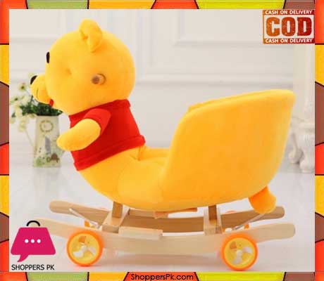 Rocking Pooh Ride with Wheel