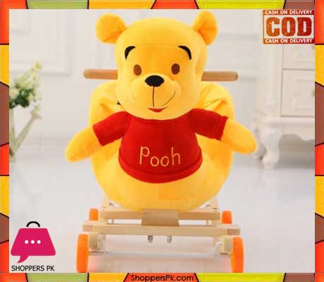 Rocking Pooh Ride with Wheel