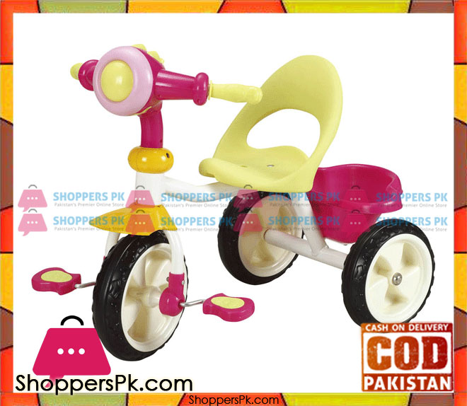 Tricycle T-2986 - Yellow Pink