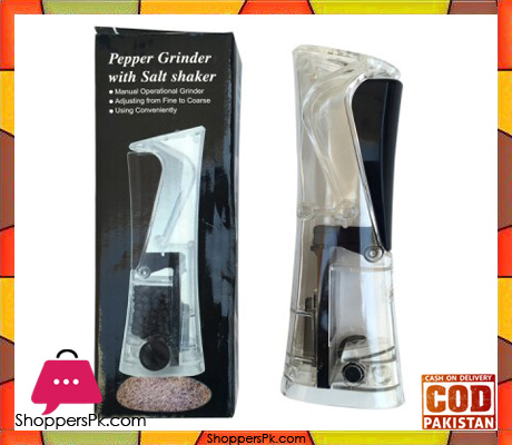 Acrylic Pepper Grinder And Salt Shaker