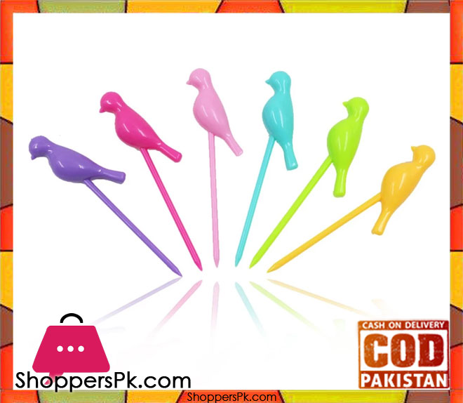 Bird Fruit Forks Stick