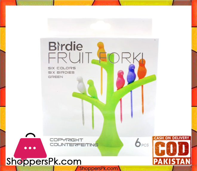 Bird Fruit Forks Stick