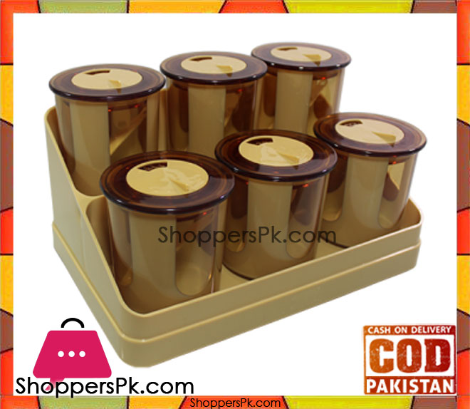 Bita Jar Set 6 Pcs Round