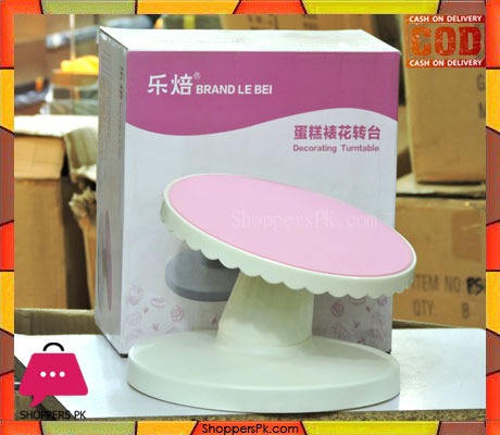 Revolving cake stand Plastic Cake Turntable
