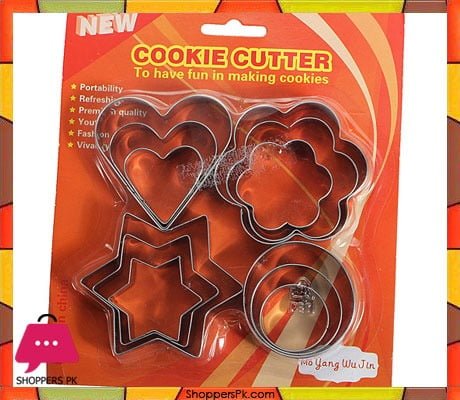12 Pcs Stainless Steel cookie cutter