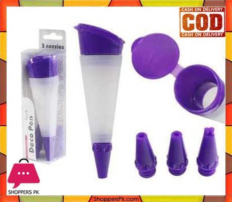 3 nozzles Deco Pen for Baking