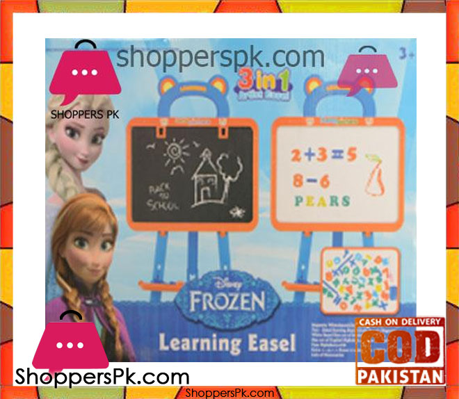 Frozen Learning Easel Board Frozen 3 in 1