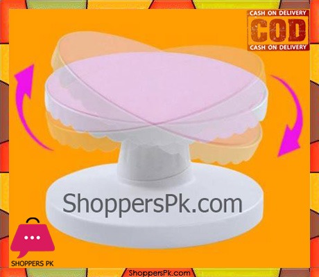 Revolving cake stand Plastic Cake Turntable