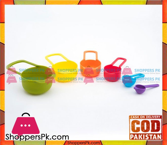 Yangi Measuring Cup and Spoon Set 6 pcs