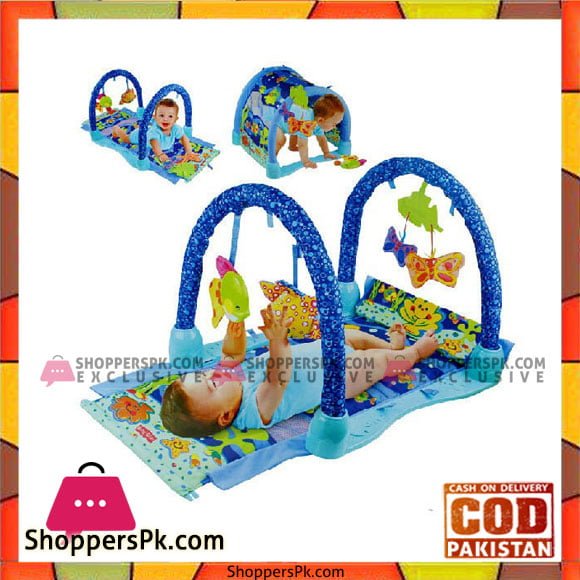 3 in 1 Baby Children Kids under the sea Musical Activity Gym Play foam Mat Carpet