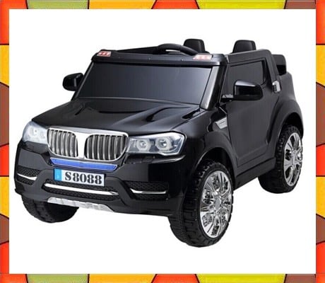 BMW Black S8088 Battery Kids Ride On Car