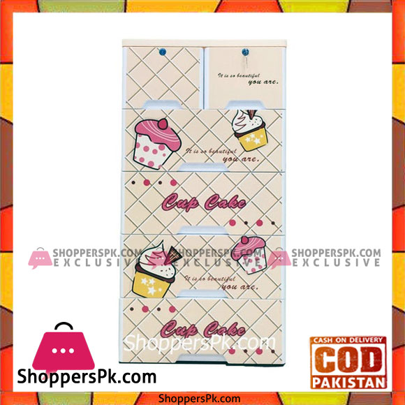 Baby Clothes Storage Drawer Plastic Cupcake