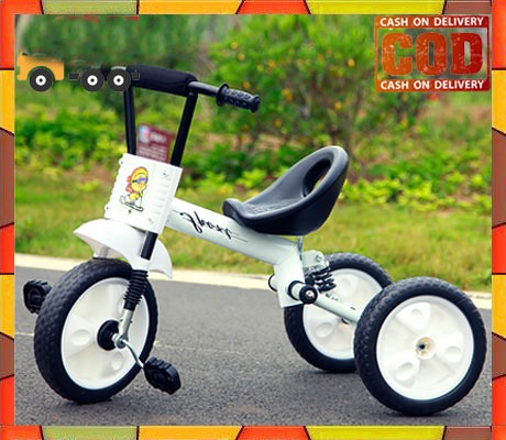 Children Baby Tricycle Absorber System Big Wheels Foam Tires