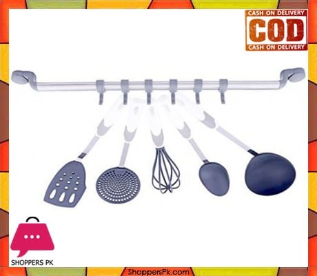 Prestige Kitchen Tool Set with Rack Set of 6 Piece