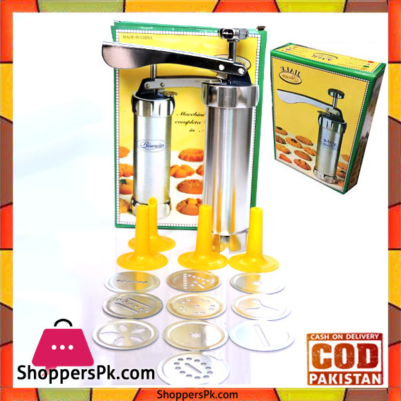 Cookie Press 10 Cutters Set in Pakistan