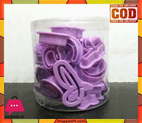 Disney Alphabet Cookie Cutter 26 pcs