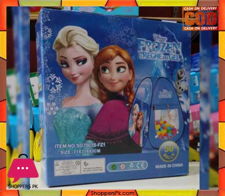 Frozen Ball House With 50 Soft Balls