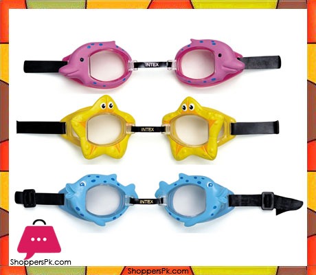 Intex Childrens Fun Sea Creature Goggles - 55603
