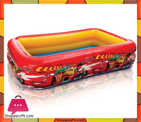 Intex Disney Swim Center Pool Cars - 8 x 5.7 x 1.8 Feet - Age 3+ - 57478