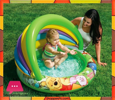 Intex Disneys Winnie the Pooh Baby Pool - Age 1-3 - 57424