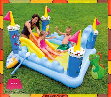 Intex Fantasy Castle Inflatable Play Center - Ages 2+ - 57138