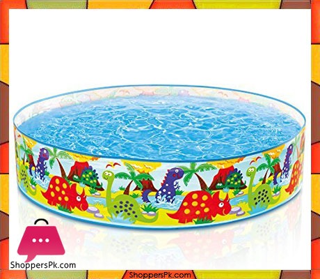Intex Jungle Babies Snapset Pool - 4 Feet x 10 Inch, Age 3+ - 58474