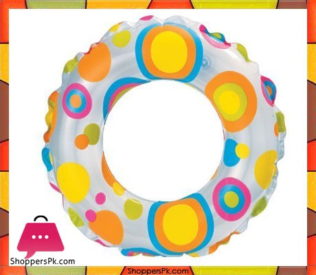 Intex Lively Print Swim Ring 24 Inch - 59241