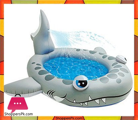 Intex Sandy Shark Spray Pool - Age 2+ - 57433