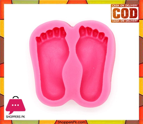 Silicone Fondant Feet Mould
