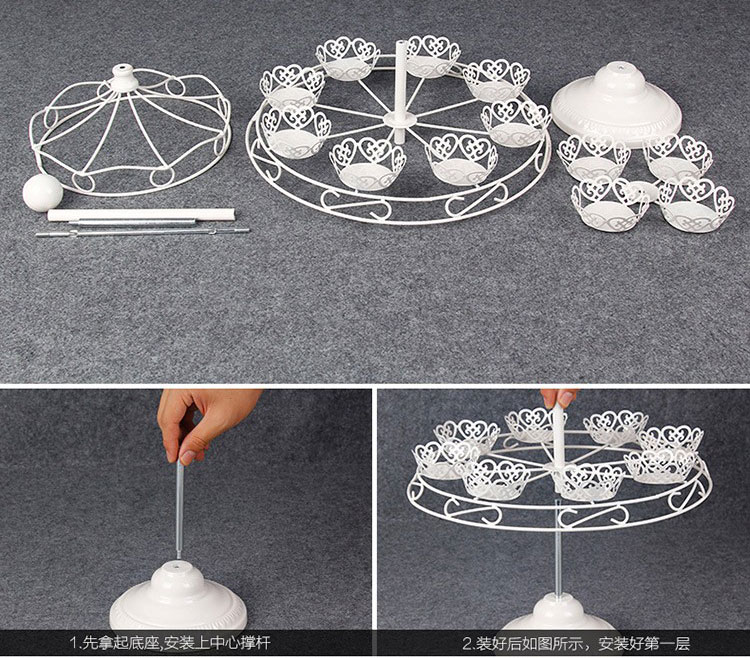 Carousel-Cupcake-Stand-12-counts,-Dessert-Stand-Holder-in-Pakistan-3