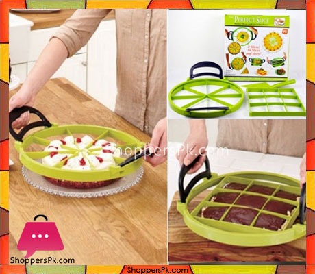 The Perfect Slice Pie Cake Slicer - 3 Piece Set