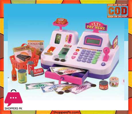 Cash Rigister Toy LCD Electronic