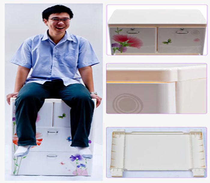 Kids Cloths Storage Cabinet 5 Layer Price in Pakistan