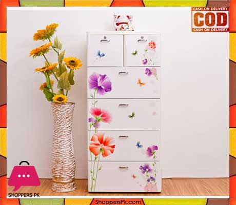 Kids Cloths Storage Cabinet 5 Layer Price in Pakistan - JUMBO