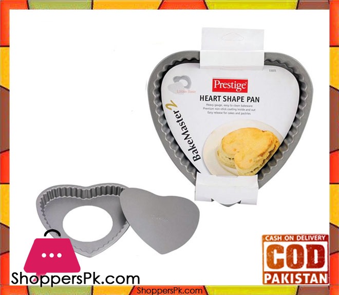 Prestige Loose Base Heart Shaped Pan - 13 Cm 13221