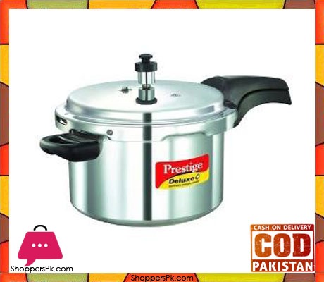 Prestige Deluxe Plus Aluminium Pressure Cooker 3 Liters
