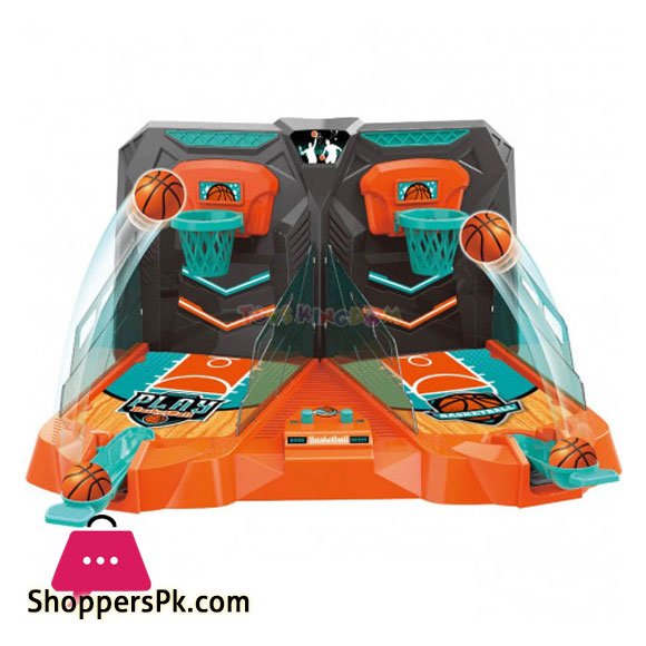 Childrens Desktop Basketball Shooting Machine Finger Catapult Ball Board Game