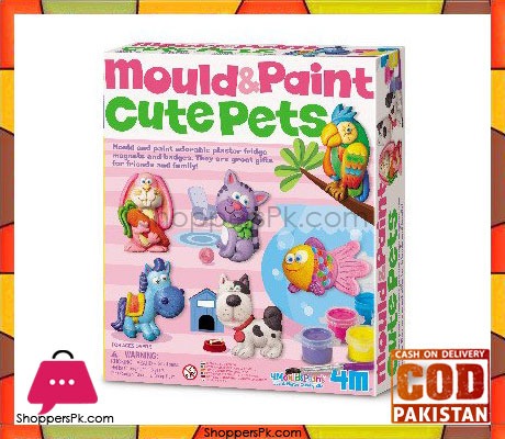 Mould & Paint Cute Pets