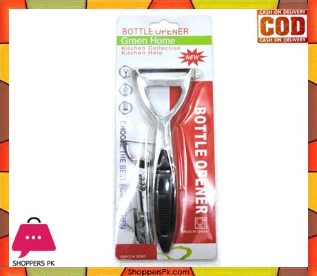 Peeler Plus Bottle Opener