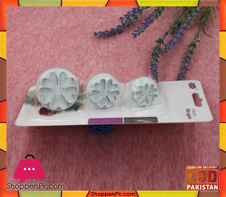 3 Pcs Five Hearts Shape Cake Mould