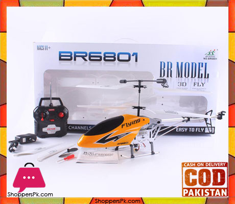 3.5 Channels RC Helicopter with Gyro - BR6801