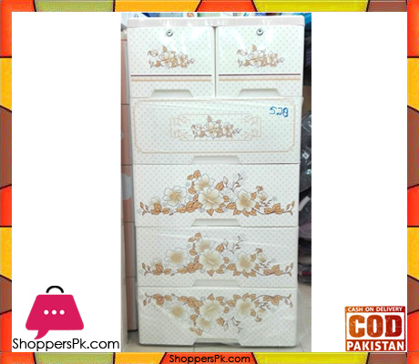 Cabinet Flower Plastic Drawers