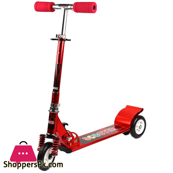High Quality Almunium Spiderman Kids Scooty For 3-15 Years Kids