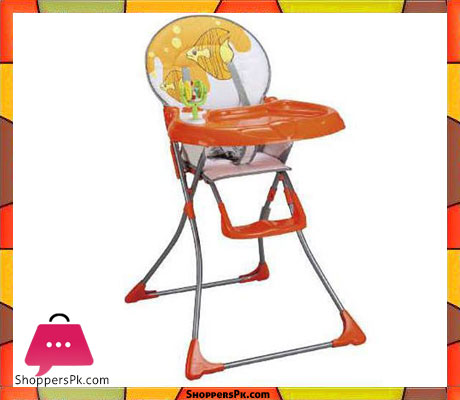 High Quality Orange Fish Baby High Chair 289-C