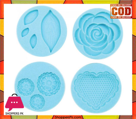 4 Piece Silicone Mold